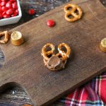 antlers being put on rolo reindeer