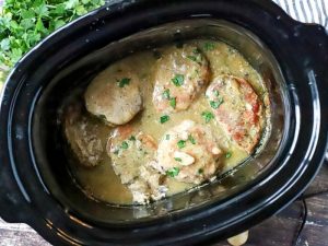 Crock Pot Ranch Pork Chops (easy recipe!) - Suburban Simplicity