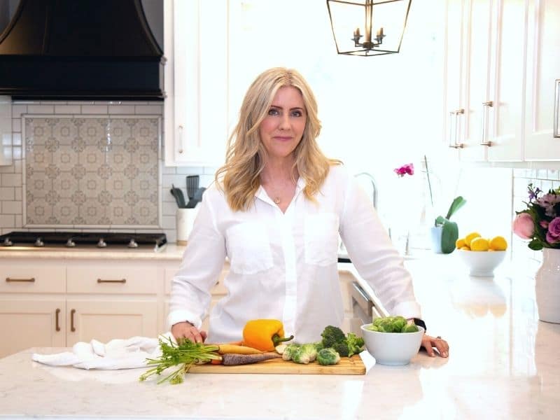 Erin in the kitchen