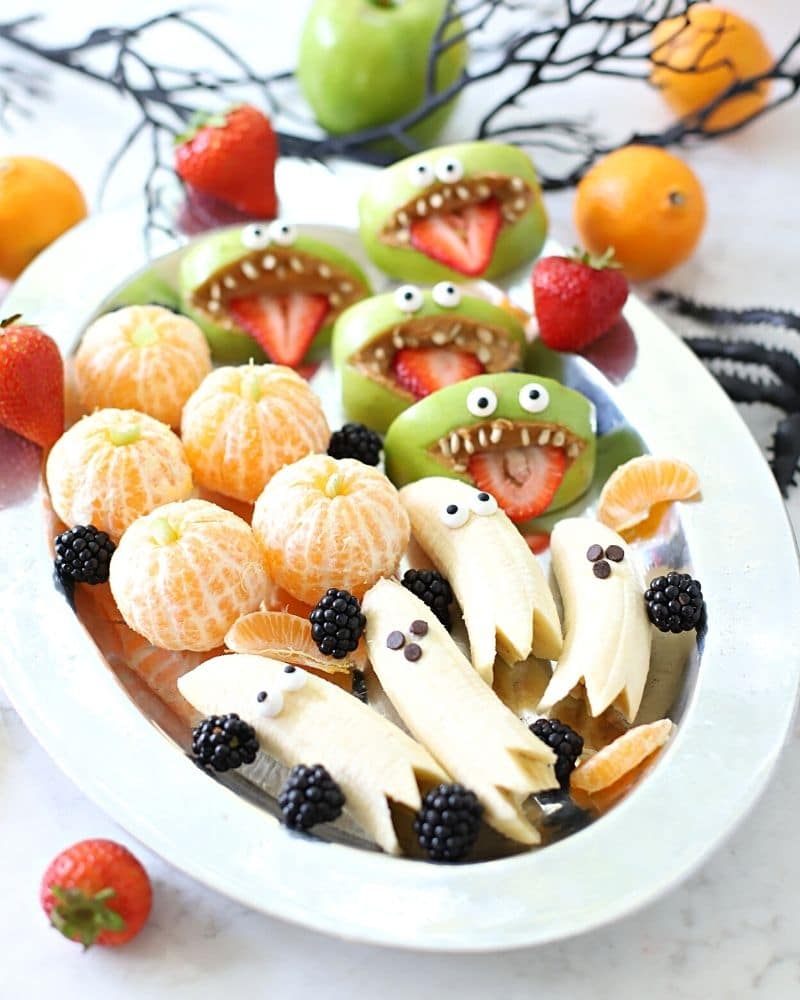 Healthy treats for kids on halloween