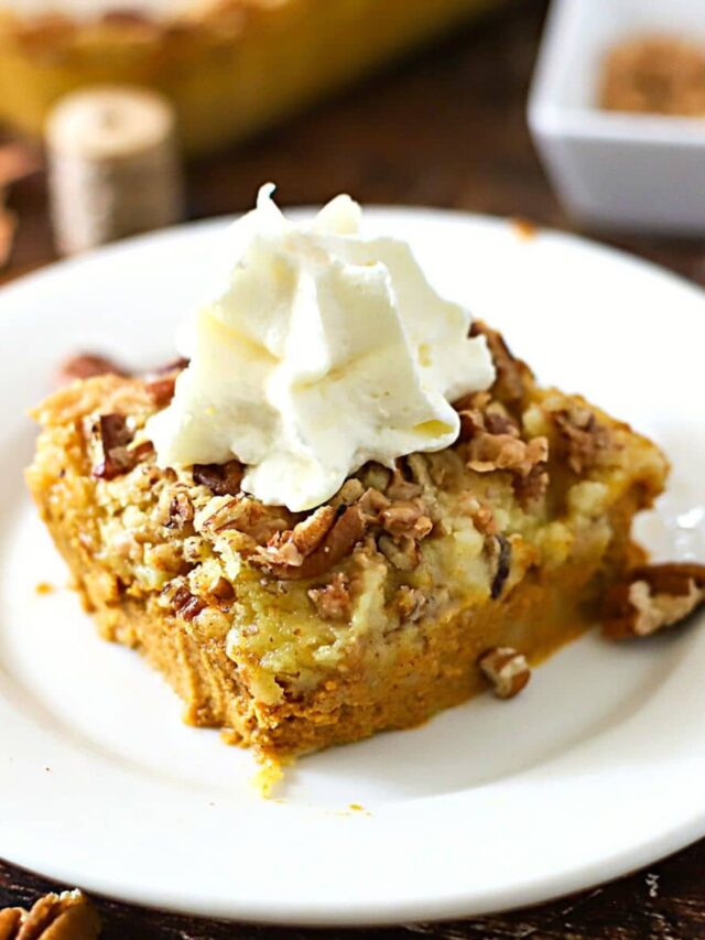 Pumpkin Crunch Cake Recipe