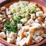 stuffing ingredients in a bowl