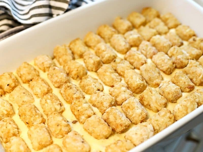 Easy Cheesy Tater Tot Casserole Recipe Suburban Simplicity