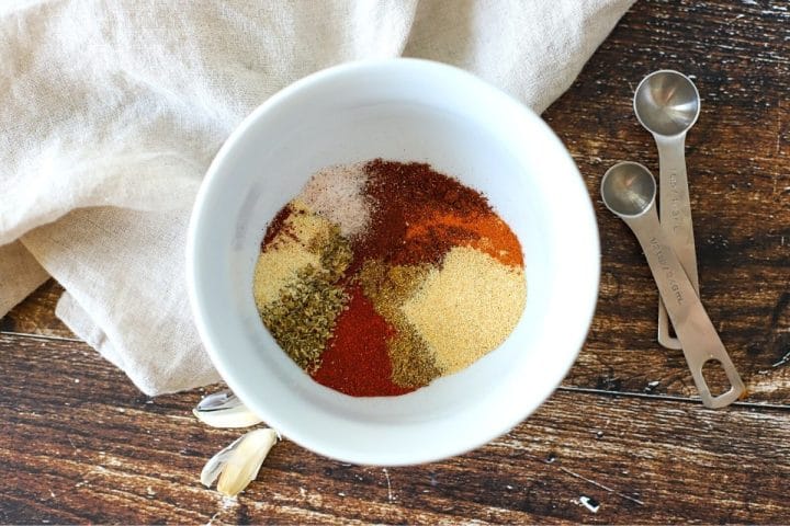 taco spices in a bowl