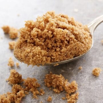 tablespoon with brown sugar