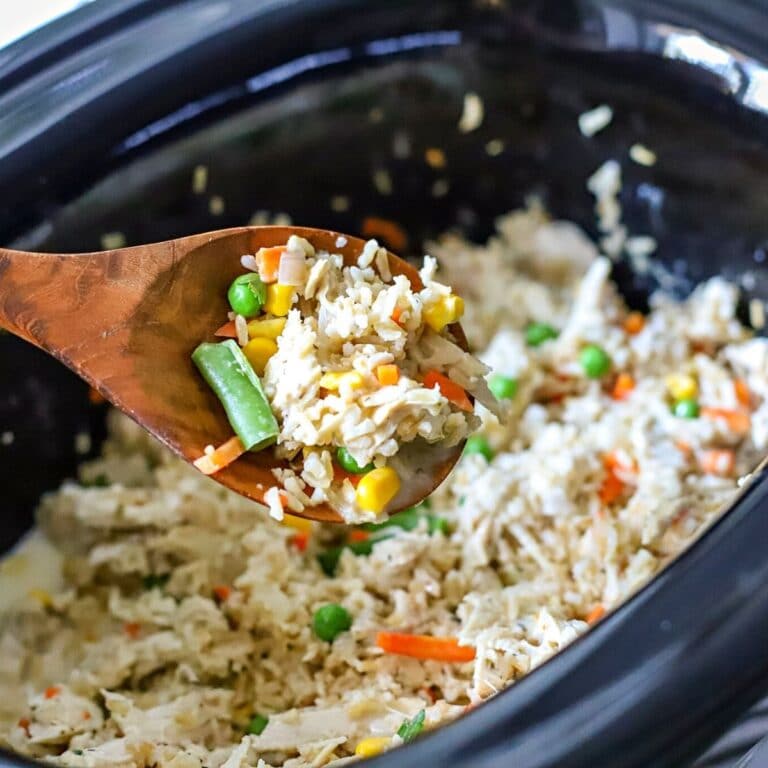 Healthy Slow Cooker Chicken and Rice Suburban Simplicity