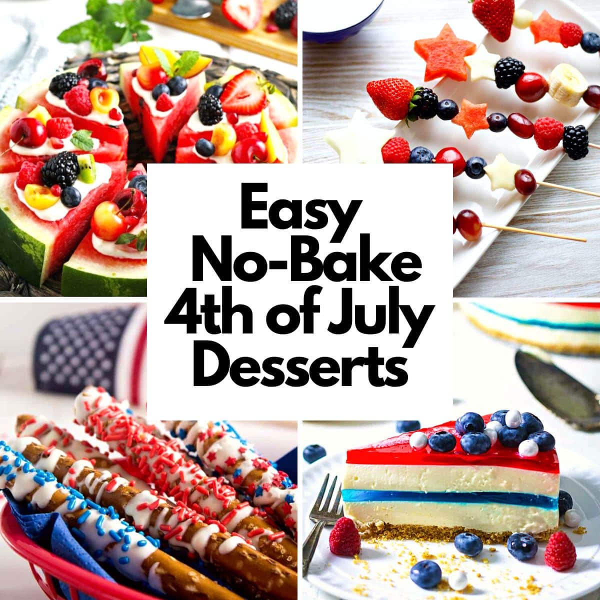 Easy 4th shop of july desserts
