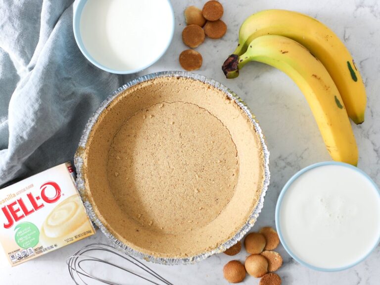 Easy no bake banana pudding pie suburban simplicity