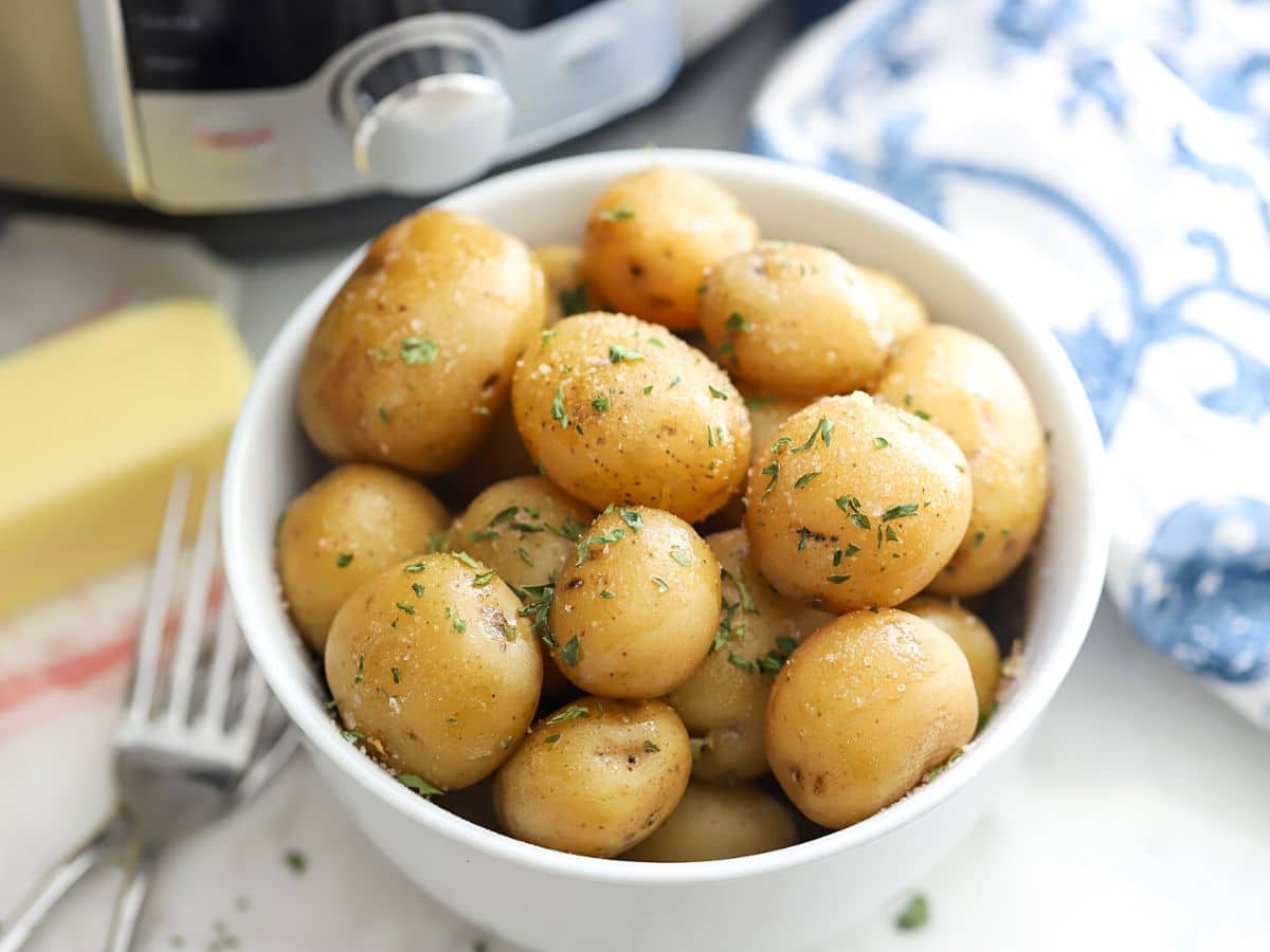 Oven Roasted Potatoes - Dinner at the Zoo