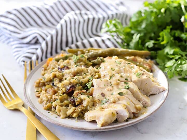 Crock Pot Chicken and Stuffing (easy recipe) Suburban Simplicity