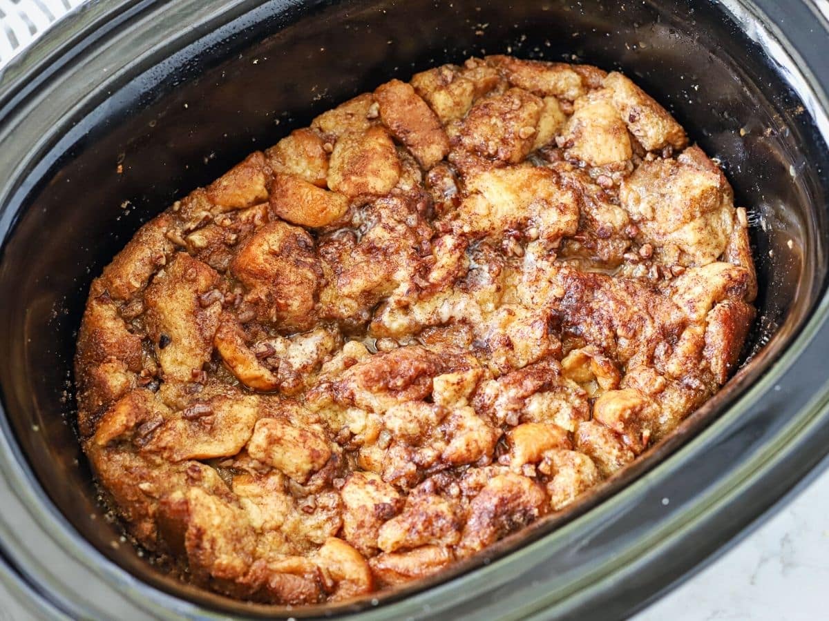 Crockpot French Toast Casserole