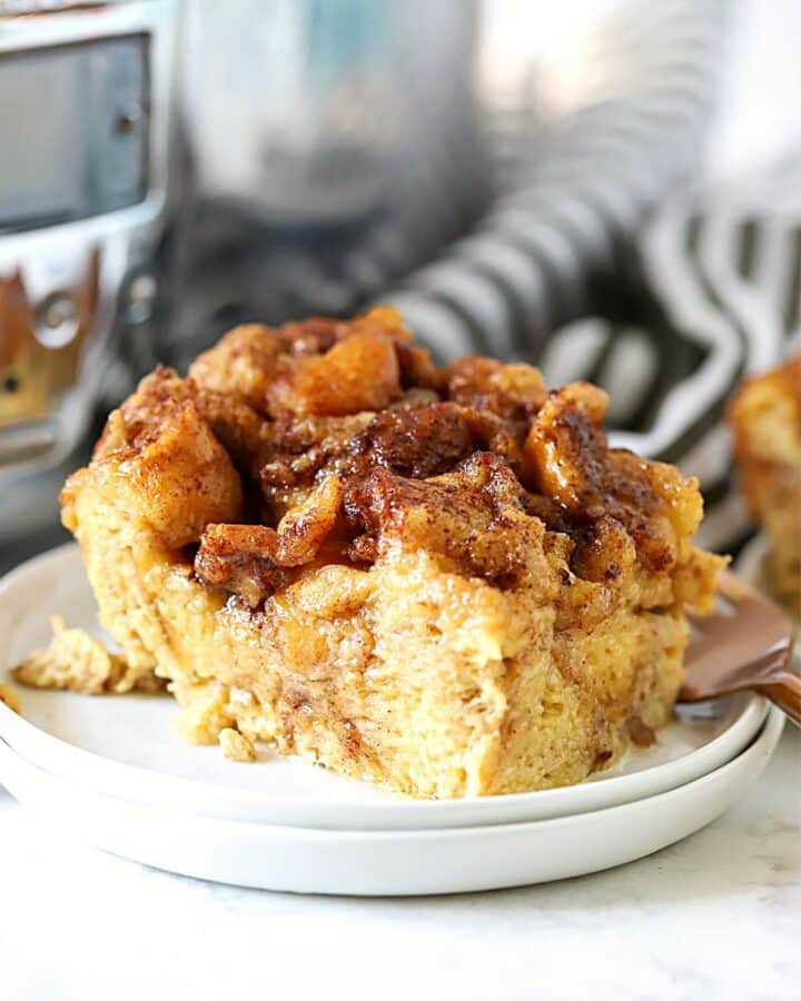Easy Slow Cooker French Toast Casserole Suburban Simplicity