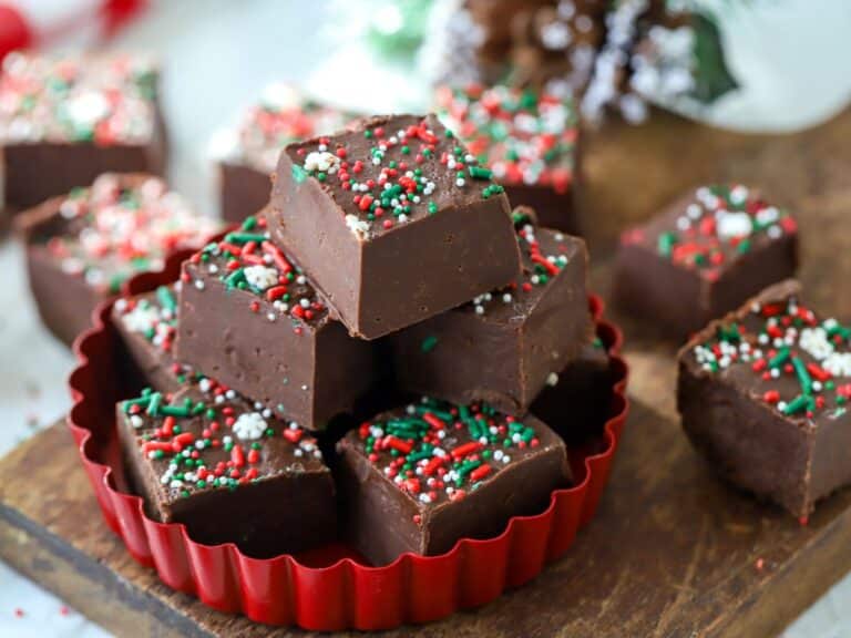Easy Christmas Fudge Recipe Suburban Simplicity