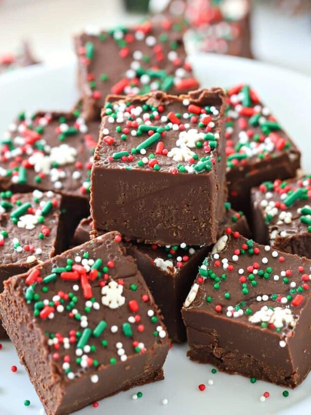 Christmas Fudge Recipe Story