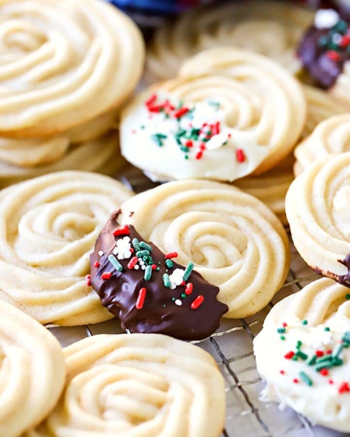 Old Fashioned Butter Cookies Suburban Simplicity