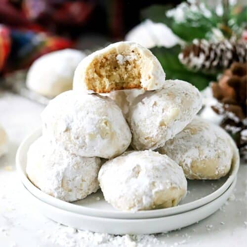 Easy Snowball Cookies Recipe - Suburban Simplicity