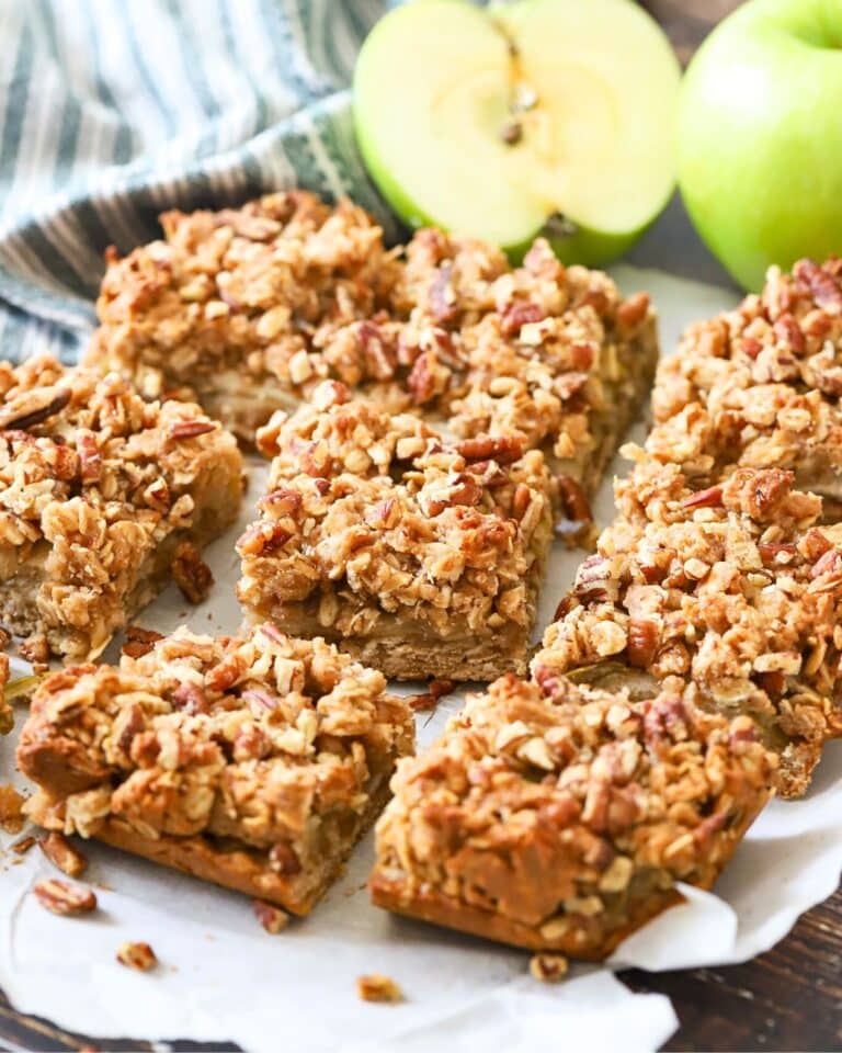 Easy Healthy Apple Oatmeal Bars Recipe Suburban Simplicity