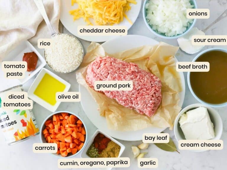 Easy Ground Pork Slow Cooker Casserole Recipe Suburban Simplicity