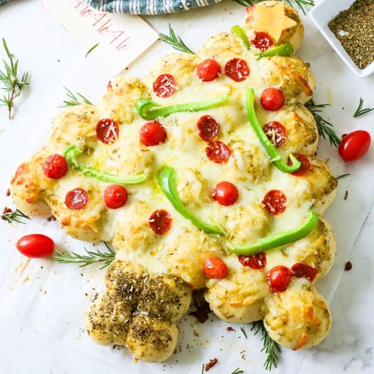 Easy Christmas Tree Pizza Recipe Suburban Simplicity