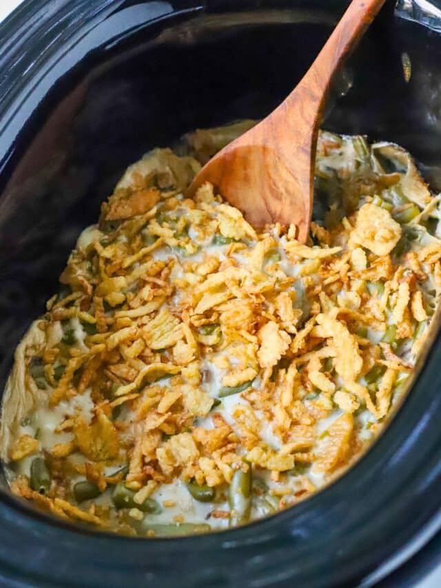 Best Crockpot Geen Bean Casserole