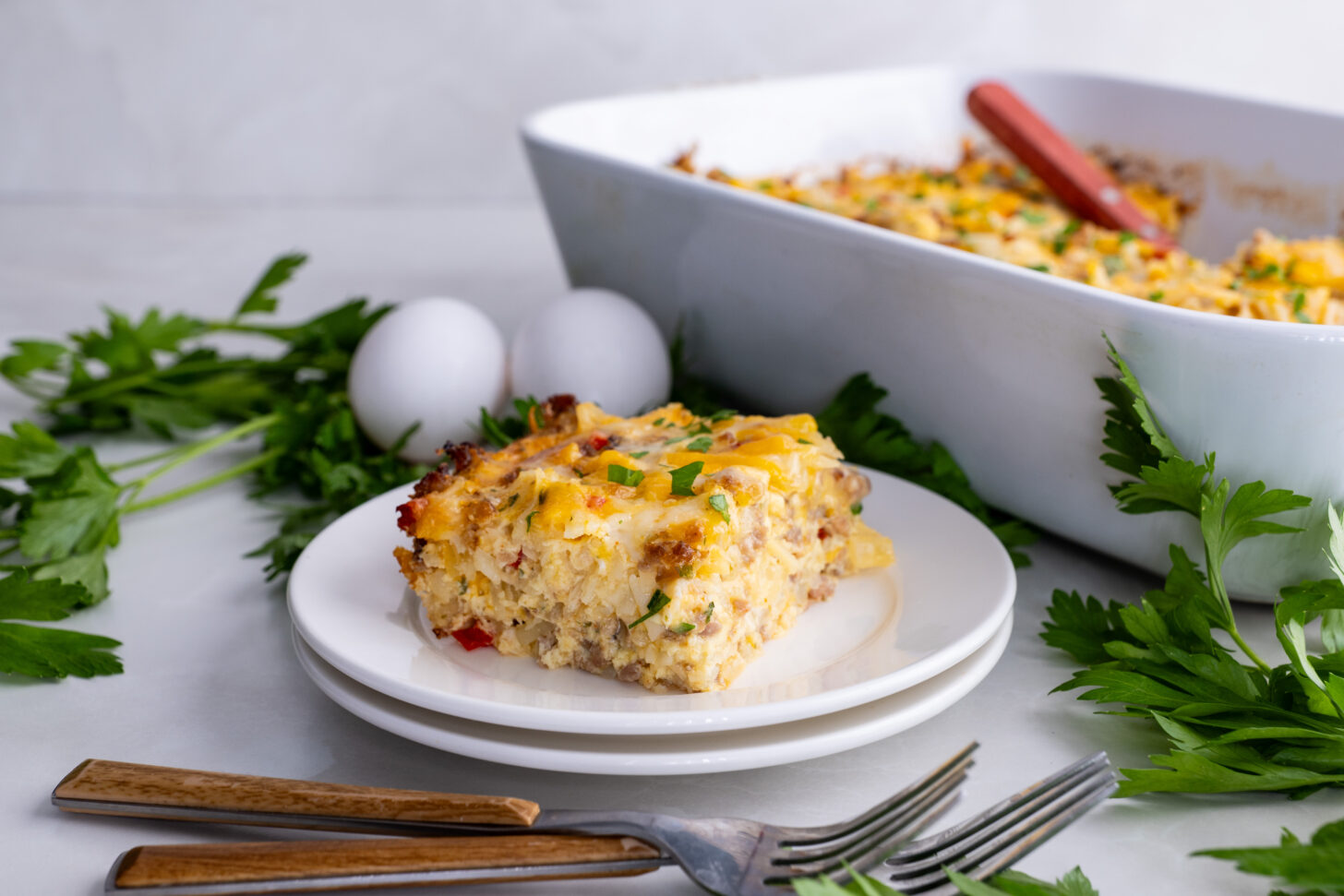 Italian Sausage breakfast casserole