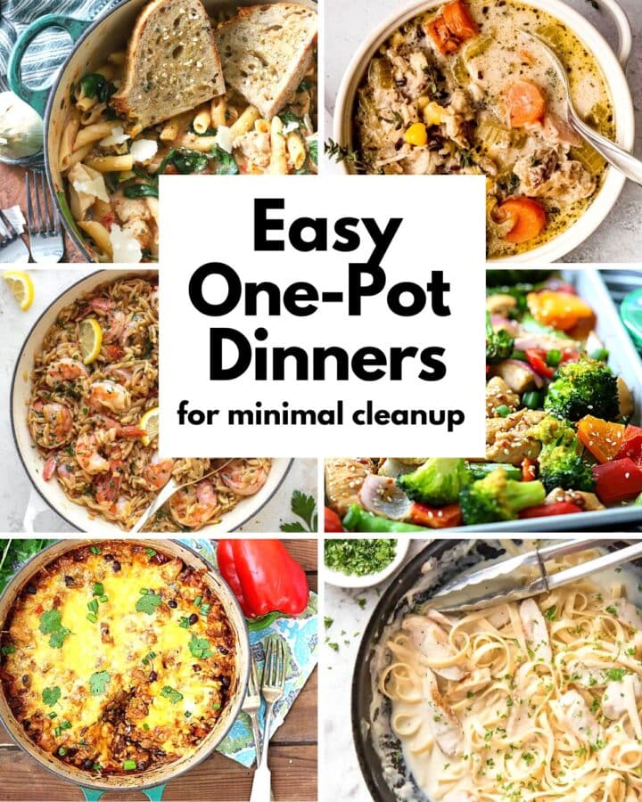 19 Easy One-Pot Meals for Dinner (Best Recipes) - Suburban Simplicity