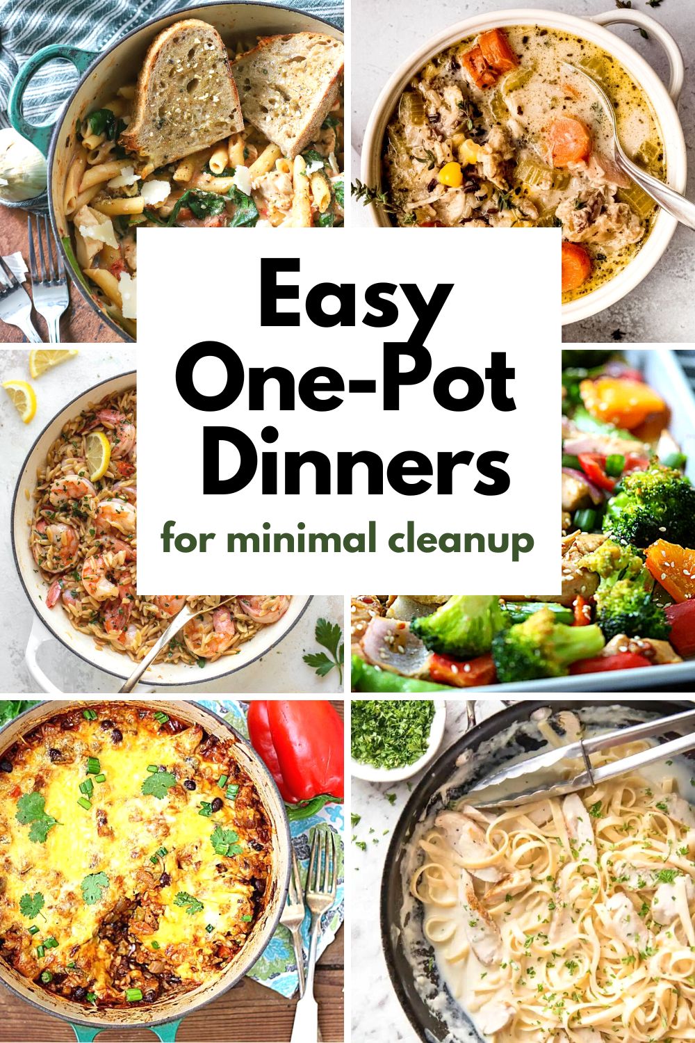 19 Easy One-Pot Meals for Dinner (Best Recipes) - Suburban Simplicity