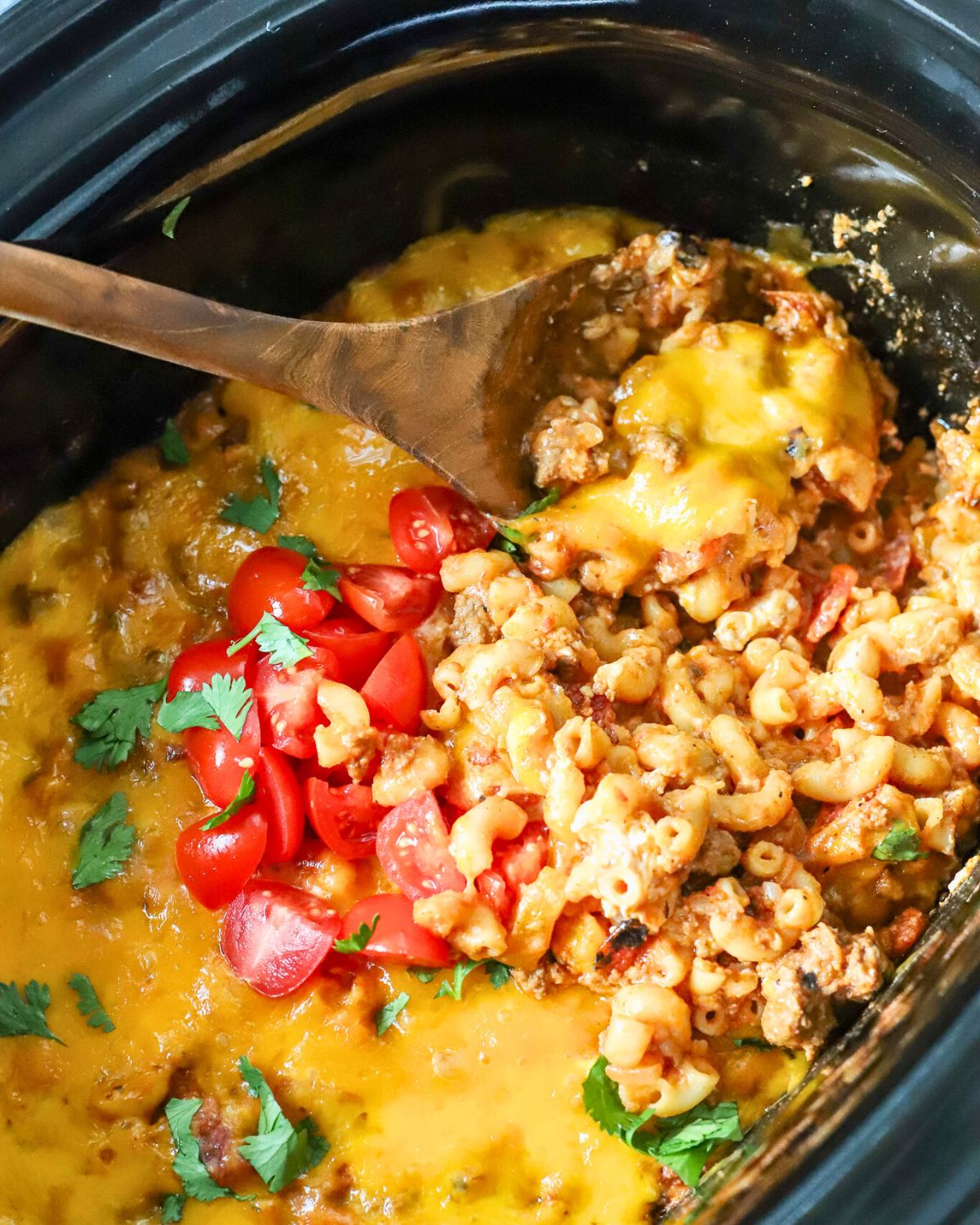 Slow Cooker Ground Beef Casserole Recipe - Suburban Simplicity