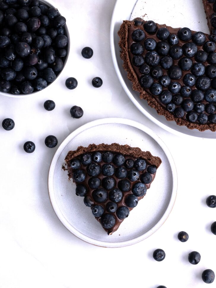 6-ingredient chocolate ganache tart