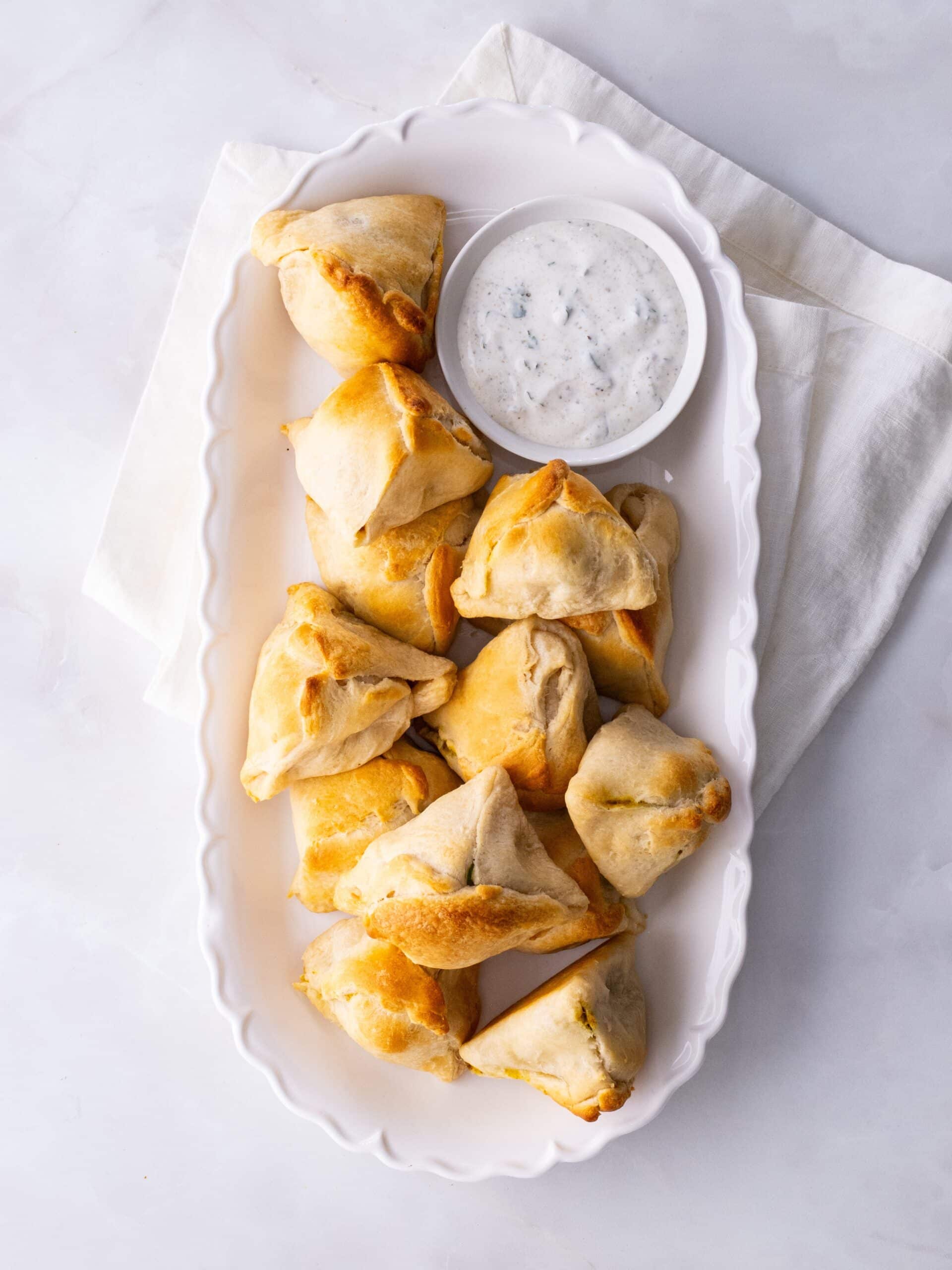 Crescent roll samosa recipe
