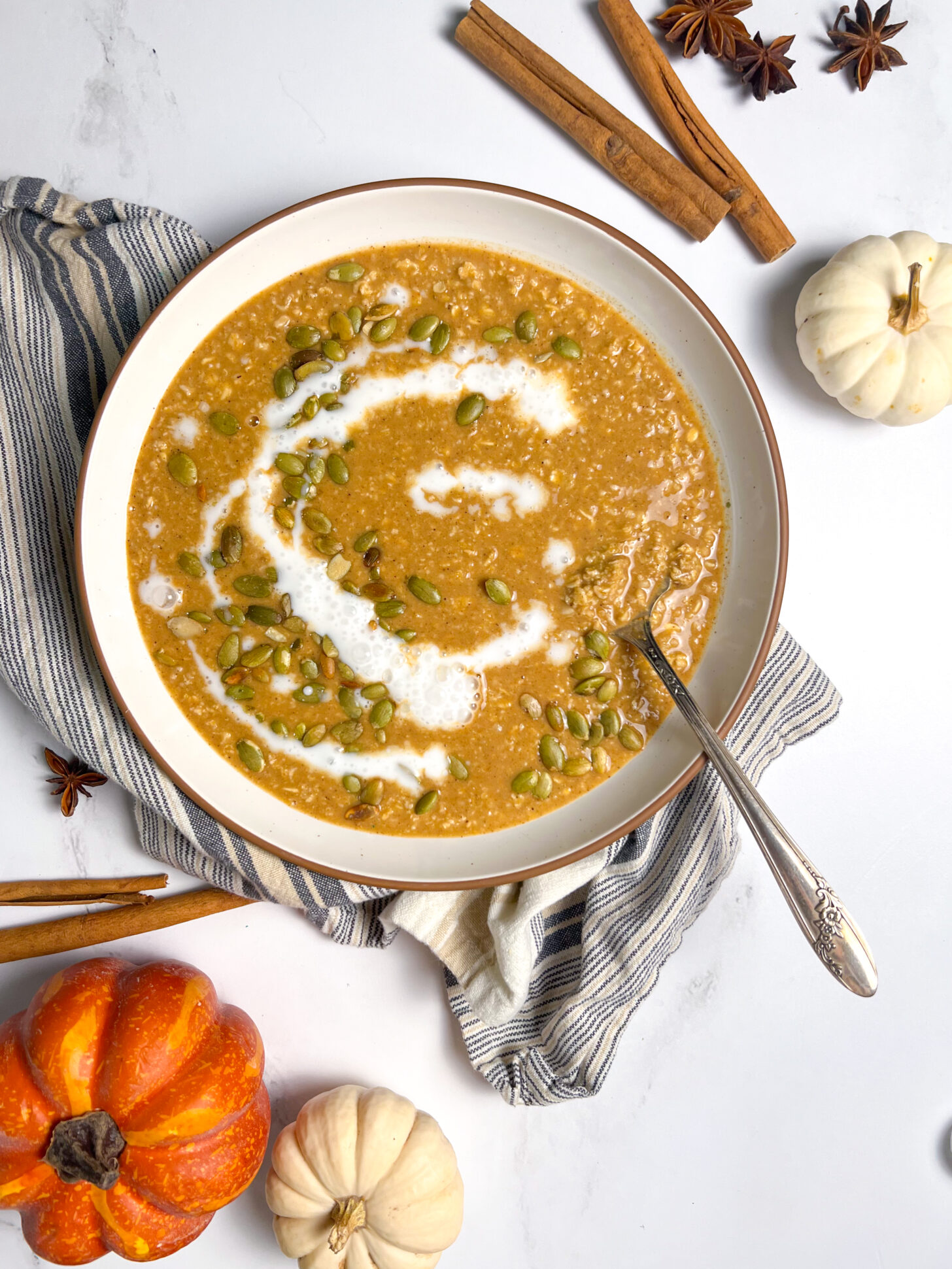 Pumpkin Spice Crock Pot Oatmeal