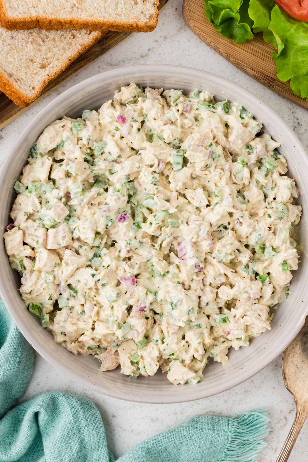 The Very Best Classic Chicken Salad Sandwich - Suburban Simplicity