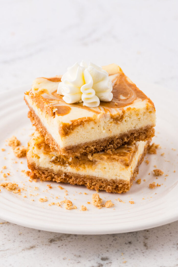 Pumpkin Cheesecake Bars