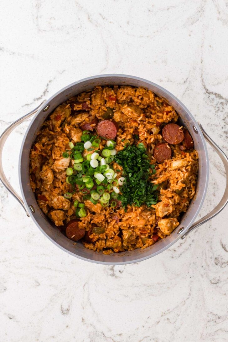 sausage and chicken jambalaya