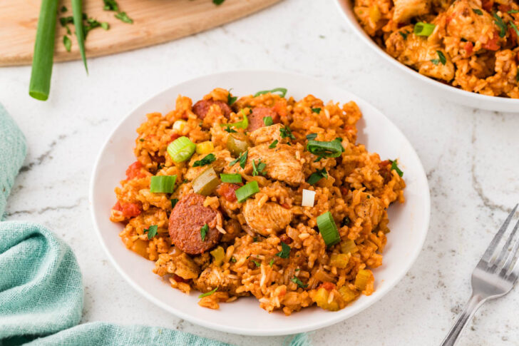 sausage and chicken jambalaya