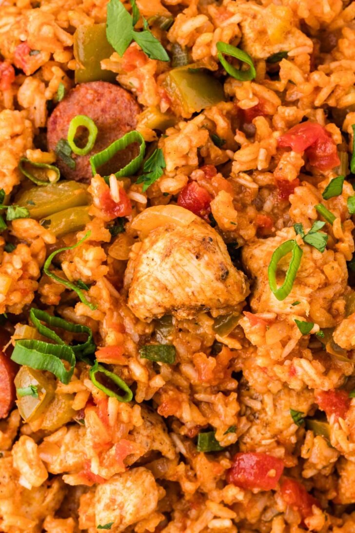 sausage and chicken jambalaya